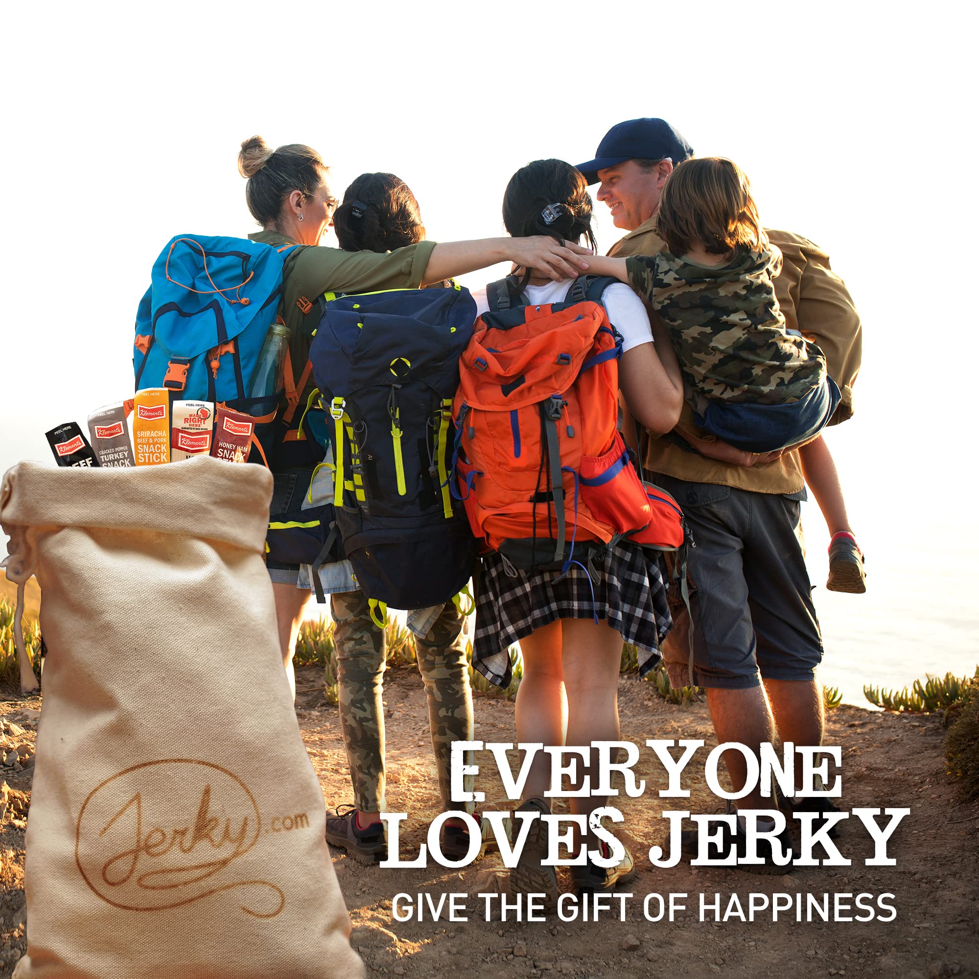 Jerky.com shelf-stable snack kit ready for desk or bag