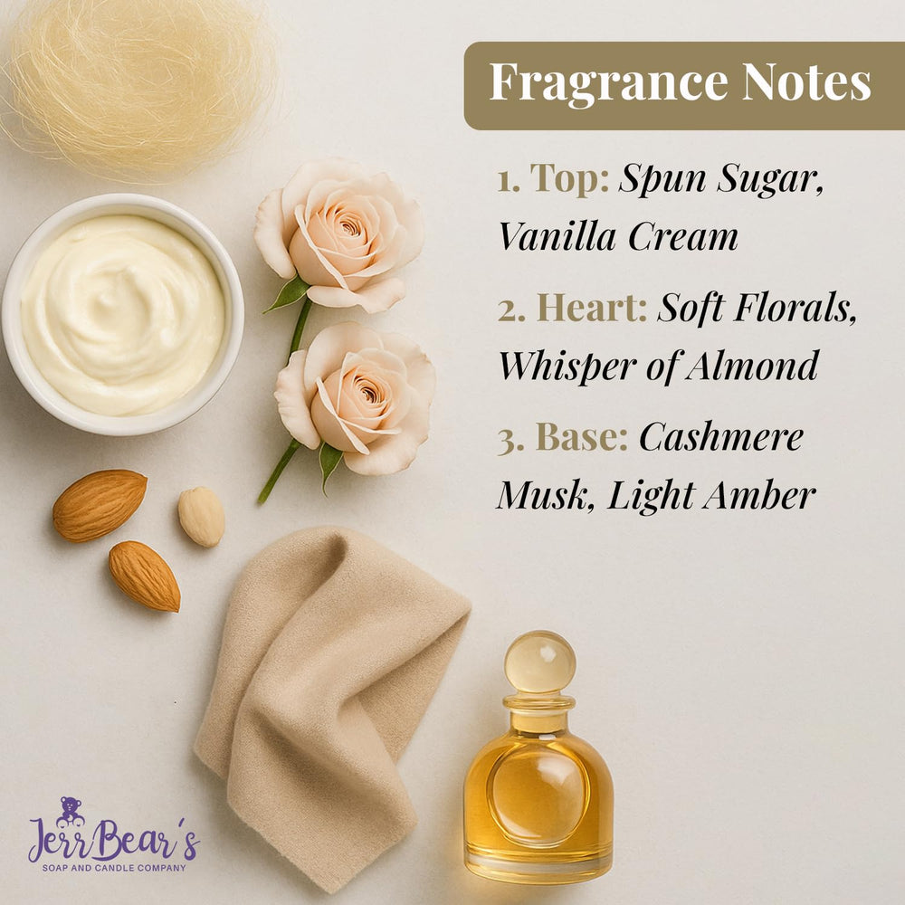 Layer with JerrBear’s oils to deepen fragrance and wear.
