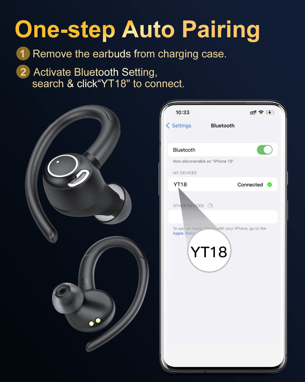 Jesebang Bluetooth 5.4 stable connection and instant pairing