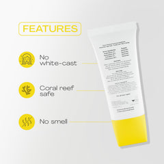 JESS BEAUTY Let it Sun non-greasy texture ensures comfortable wear.