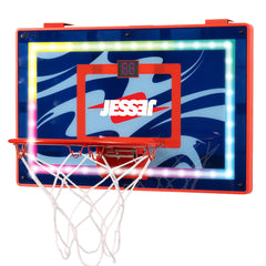 Jesser Hoop over the door setup view for indoor play