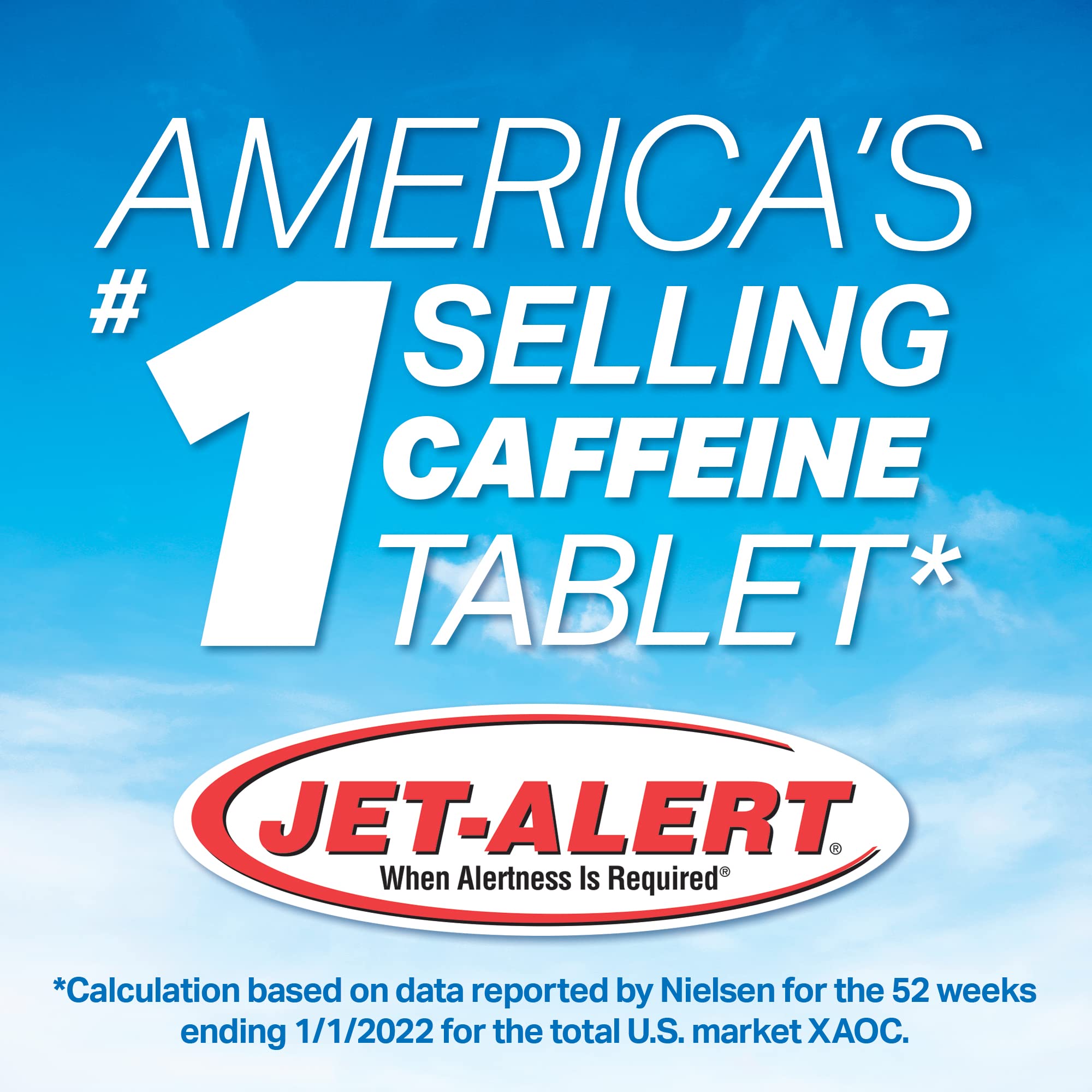 Jet-Alert caffeine tab hand taking it for quick energy support.