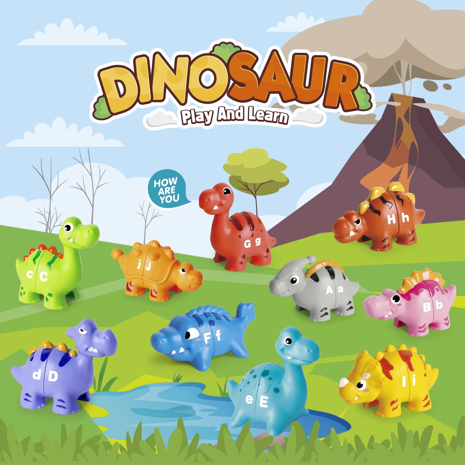 Jetbotell alphabet-dino-pairs boost matching skills with uppercase and lowercase letters.