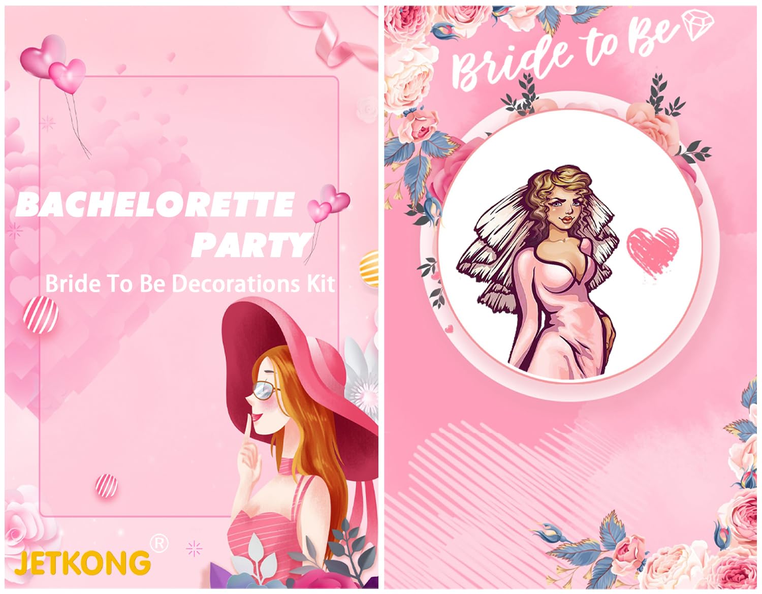 JETKONG rose gold kit packaging presents a ready-to-gift treat.