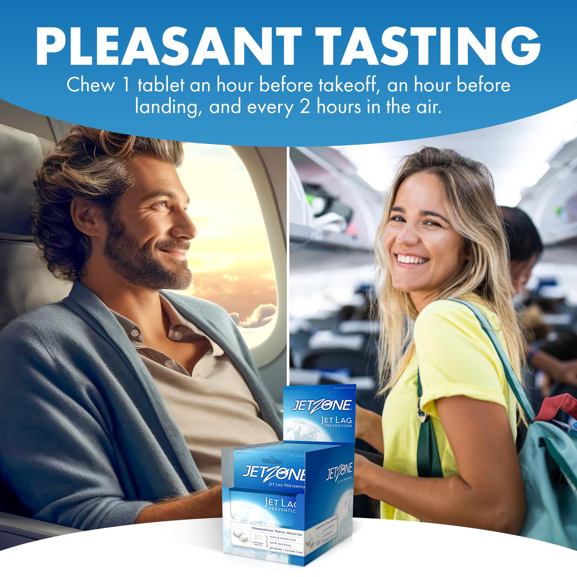 JetZone carry-on friendly packaging ready for airport security.