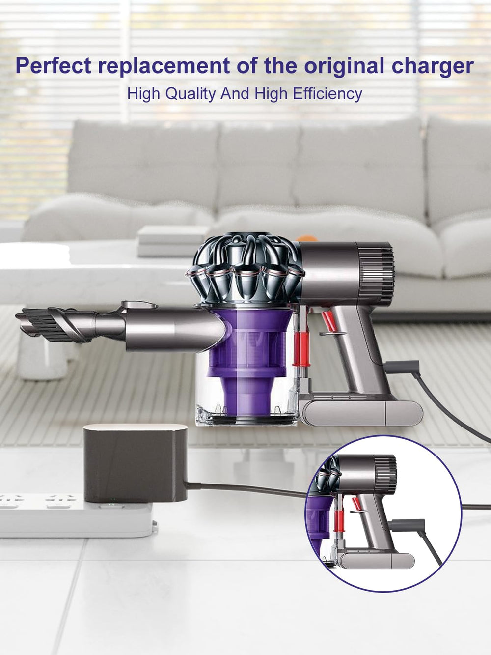 Jeunesse 26.1V charger information panel lists part numbers and specs for quick reference.
