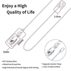 Jewlpire chain shown alone or with a pendant for versatile style.