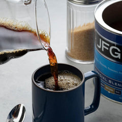 JFG Knoxville heritage shines in a daily ritual coffee.