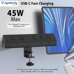 Jgstkcity USB-C port 45W fast charging for devices