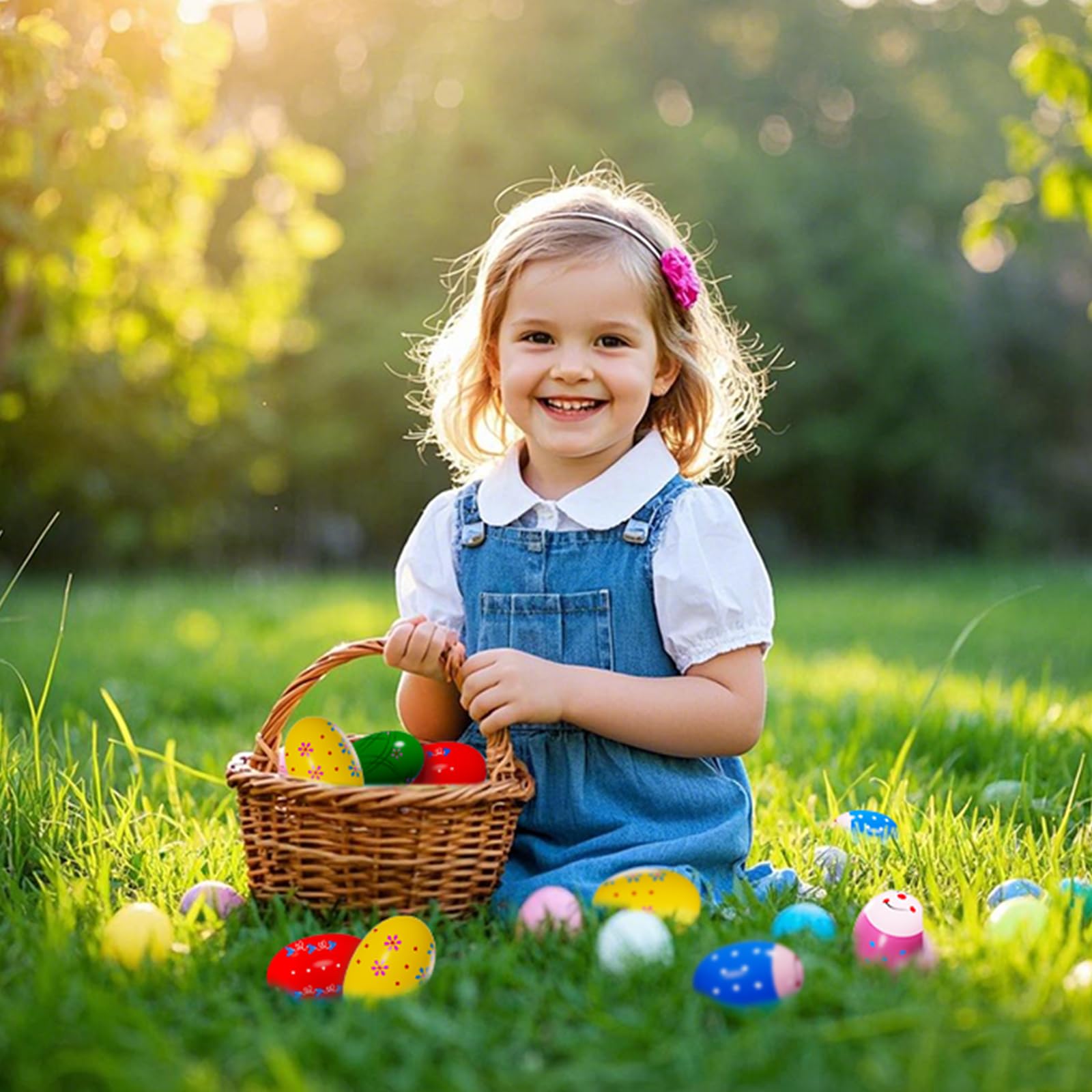 jhwsxtek family Easter egg hunt activity fosters bonding and interaction.