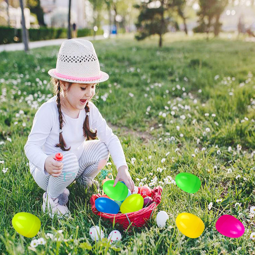 JIABNUKKN Durable lightweight eggs designed for safe children's play