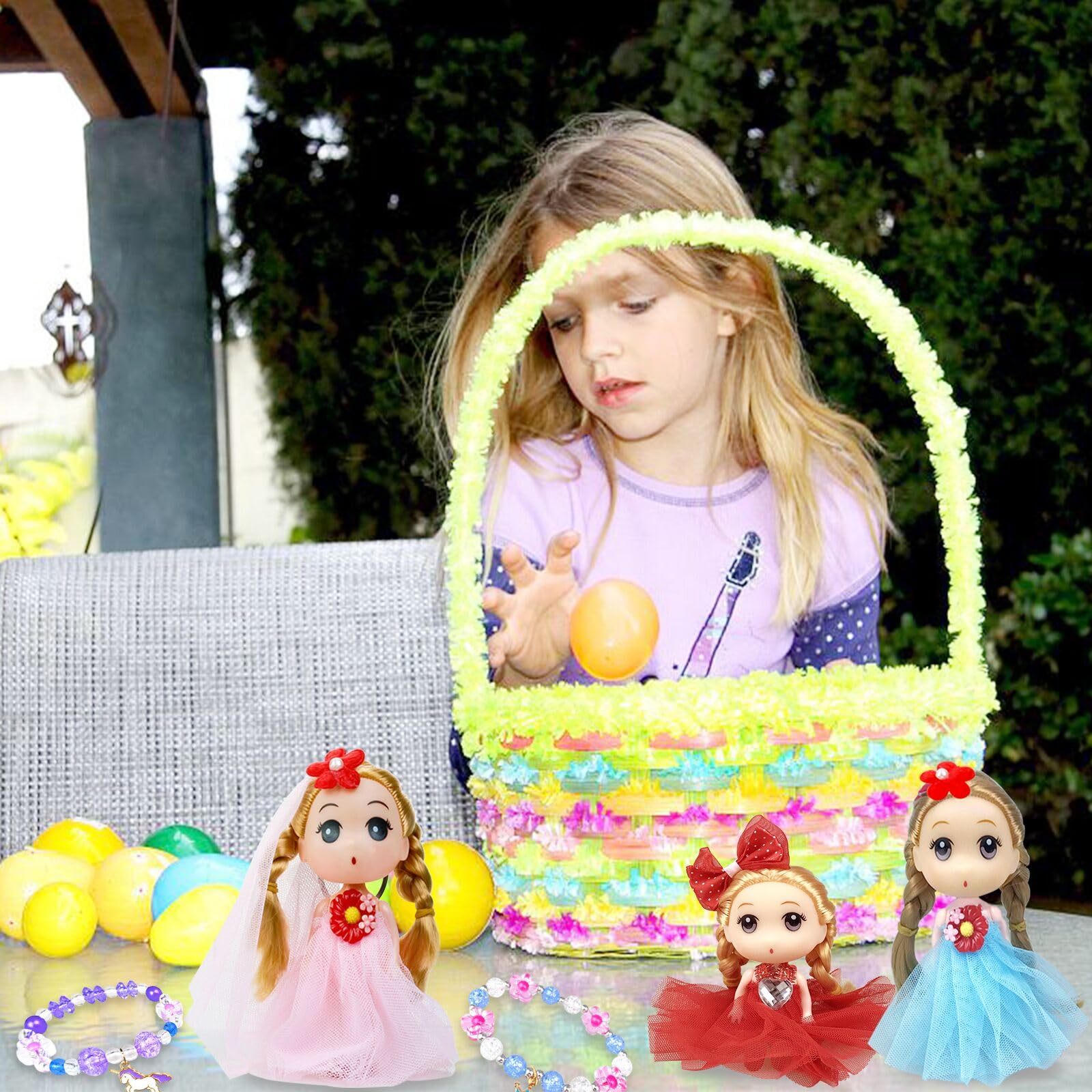 JIABNUKKN durable plastic eggs designed for repeated Easter gifting