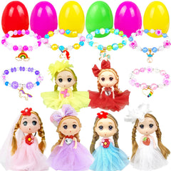 JIABNUKKN Easter egg dolls inside for imaginative play