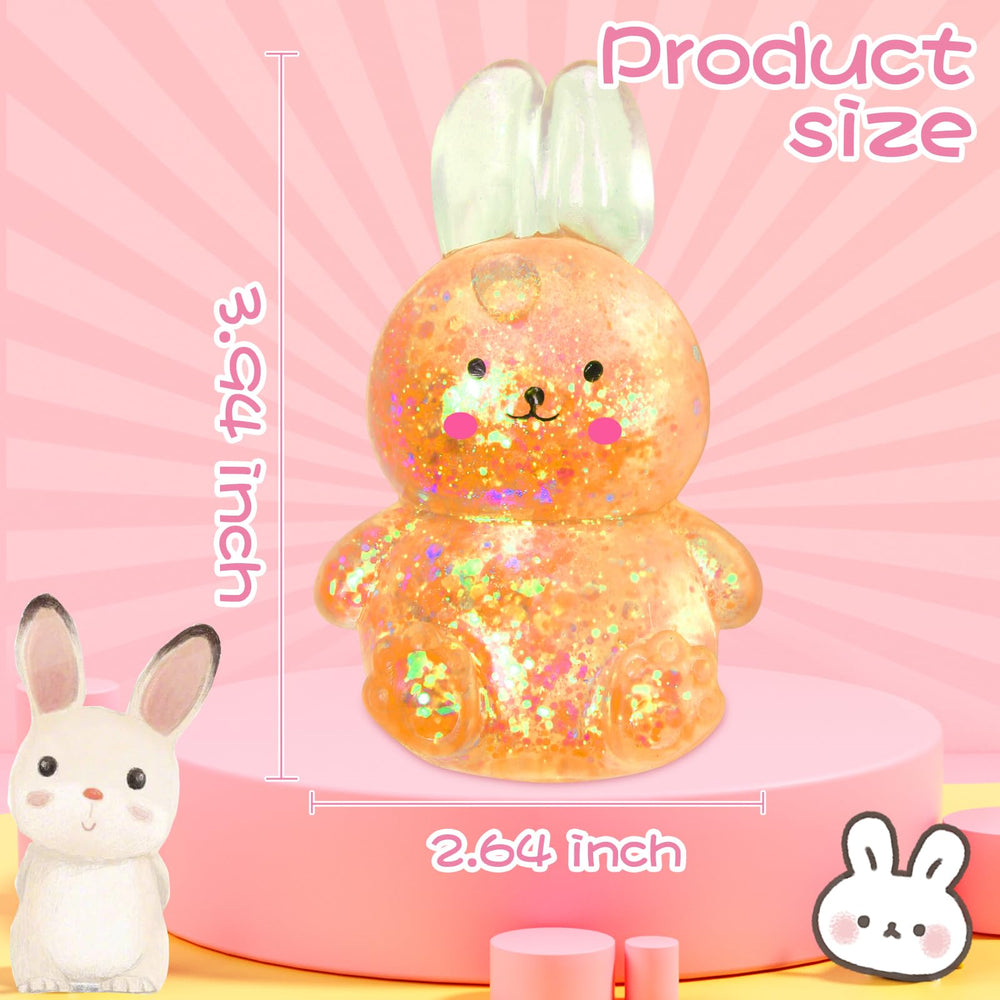 JIACAI Easter Bunny blue stress ball fits in hand for quick calm