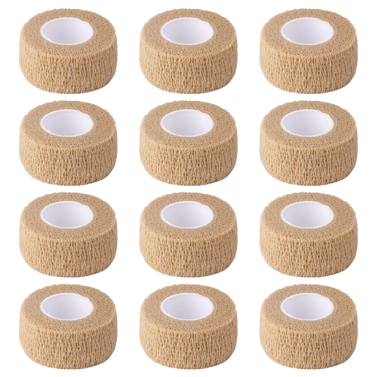 JIAKAI 1-inch skin-color bandage wraps a finger for secure support.