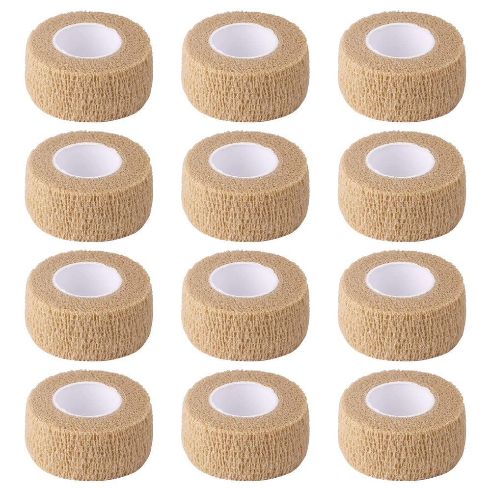 JIAKAI 1-inch skin-color bandage wraps a finger for secure support.