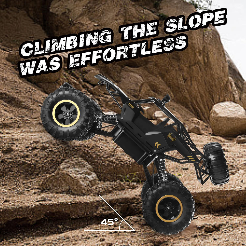 Jiakora RC Car 2.4GHz remote control ensures responsive operation.