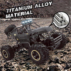 Jiakora RC Car terrain tires provide strong grip on grass, dirt, and carpet.