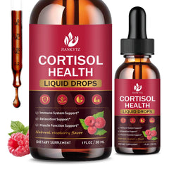 JIANKYTZ cortisol liquid drops bottle 1oz shows compact, convenient daily balance.