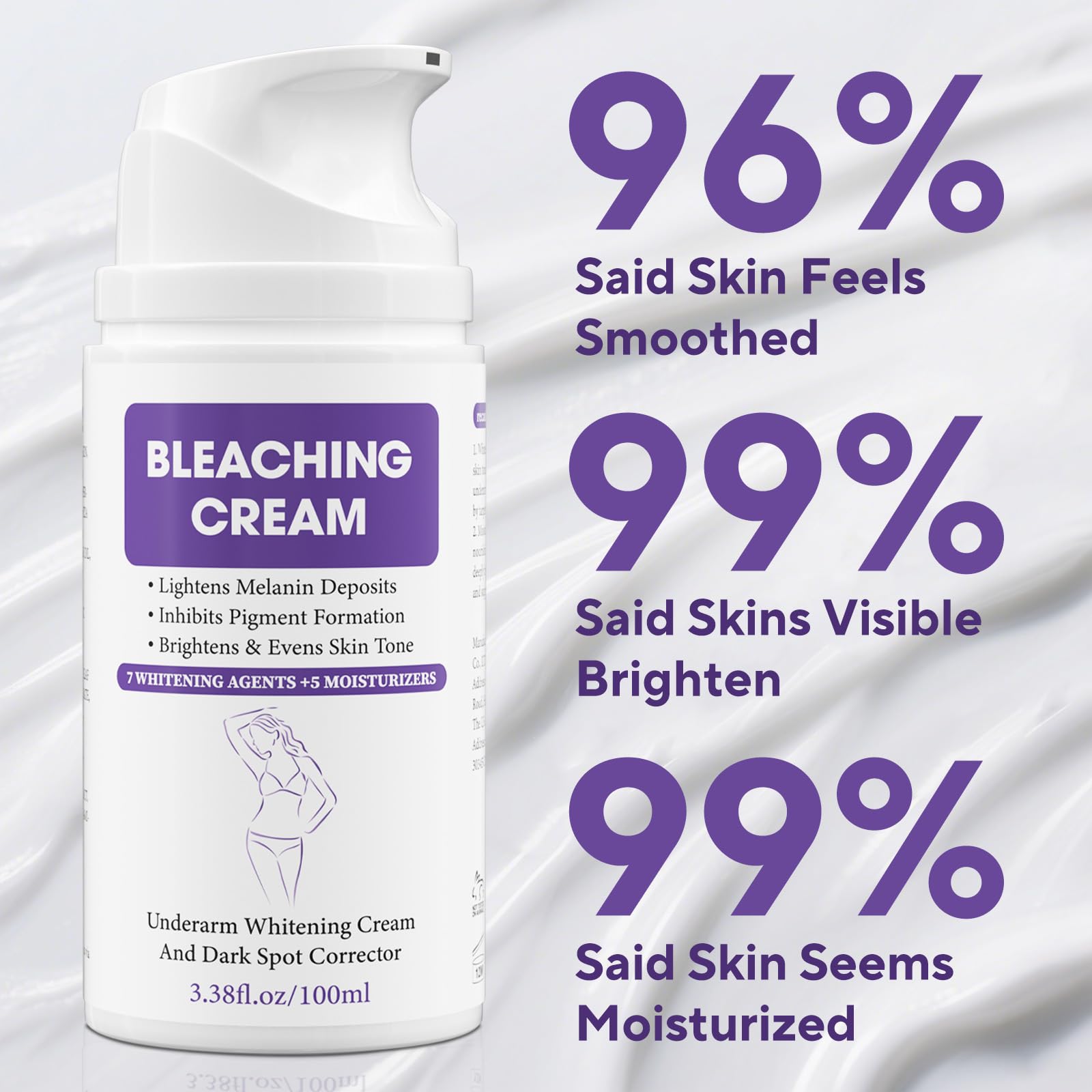 Packaging image of Jianlanptt Skin Bleaching Cream emphasizes premium skincare branding.