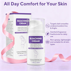 Underarms use of Jianlanptt Cream promotes gentle brightening without greasiness.