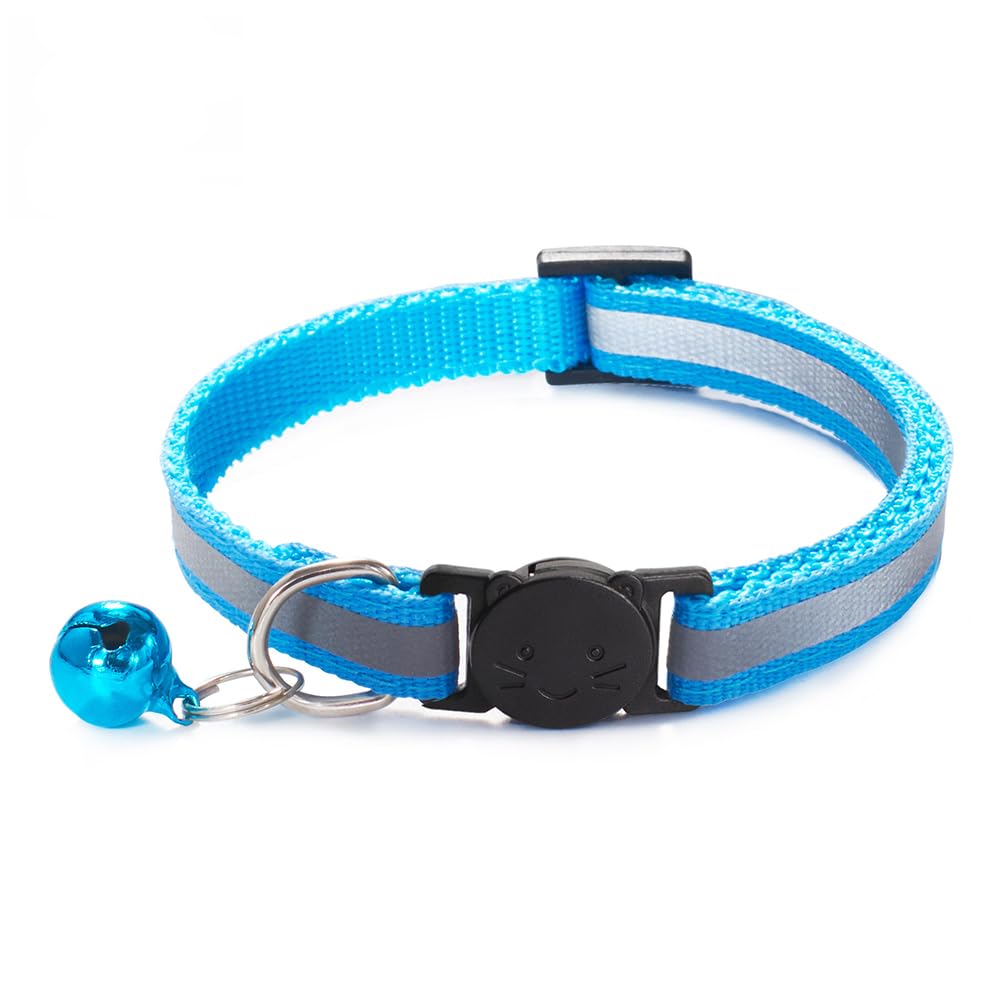 Jigichu color pack cat collar set showcases six vibrant hues