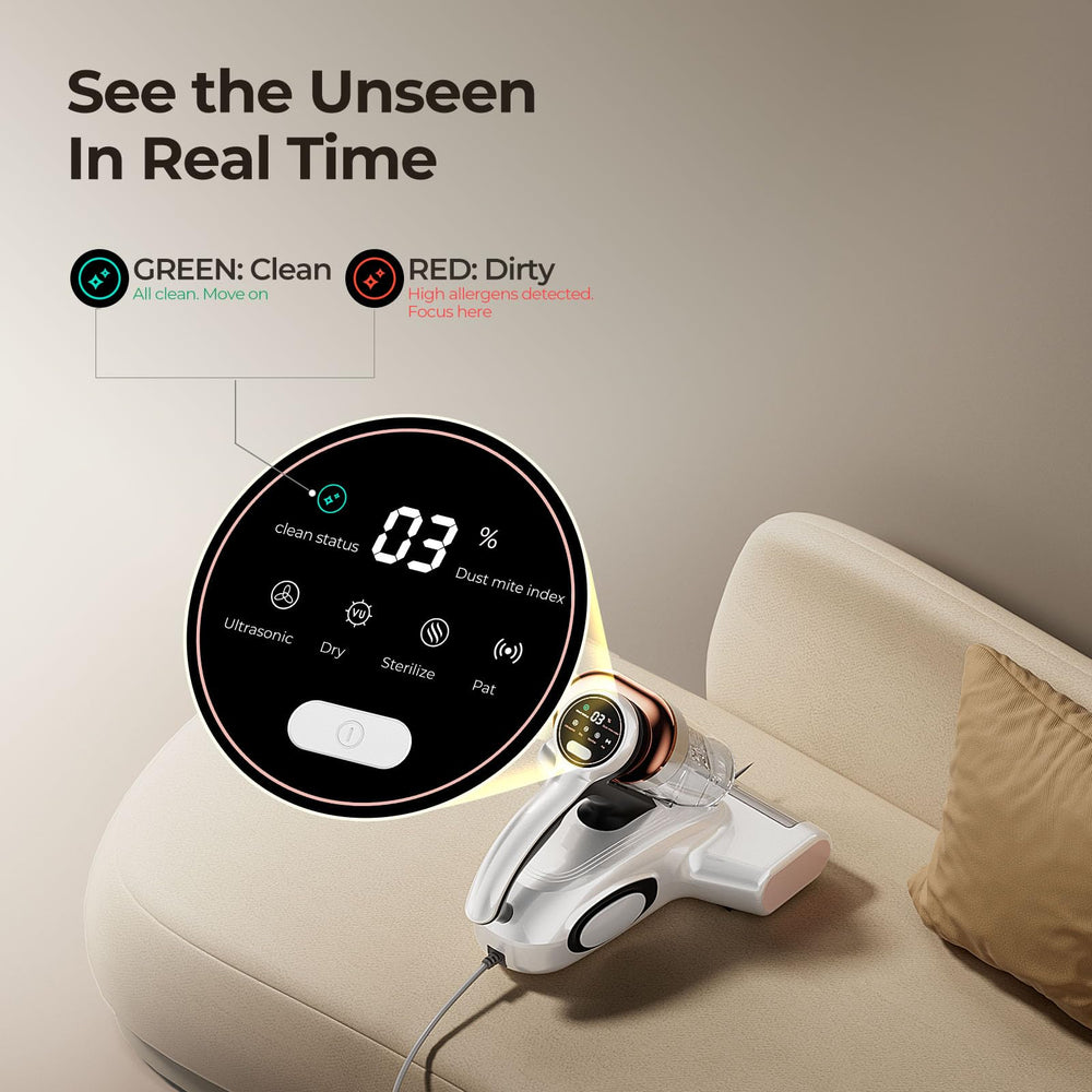 JIGOO J300 heats to 130°F quickly during mattress contact for freshness