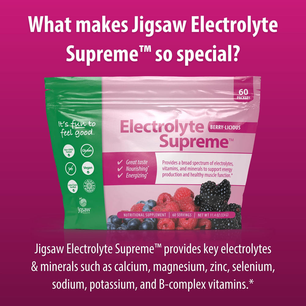 Jigsaw Electrolyte Supreme sports-bottle mix ready to hydrate during activity