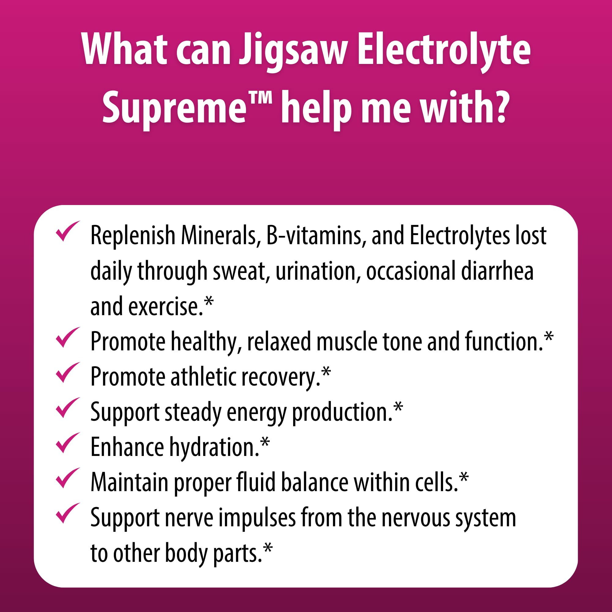 Jigsaw Electrolyte Supreme travel-pack convenient for trips and workouts