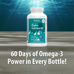 Jigsaw Health Alaskan Cod Liver Oil softgels closeup