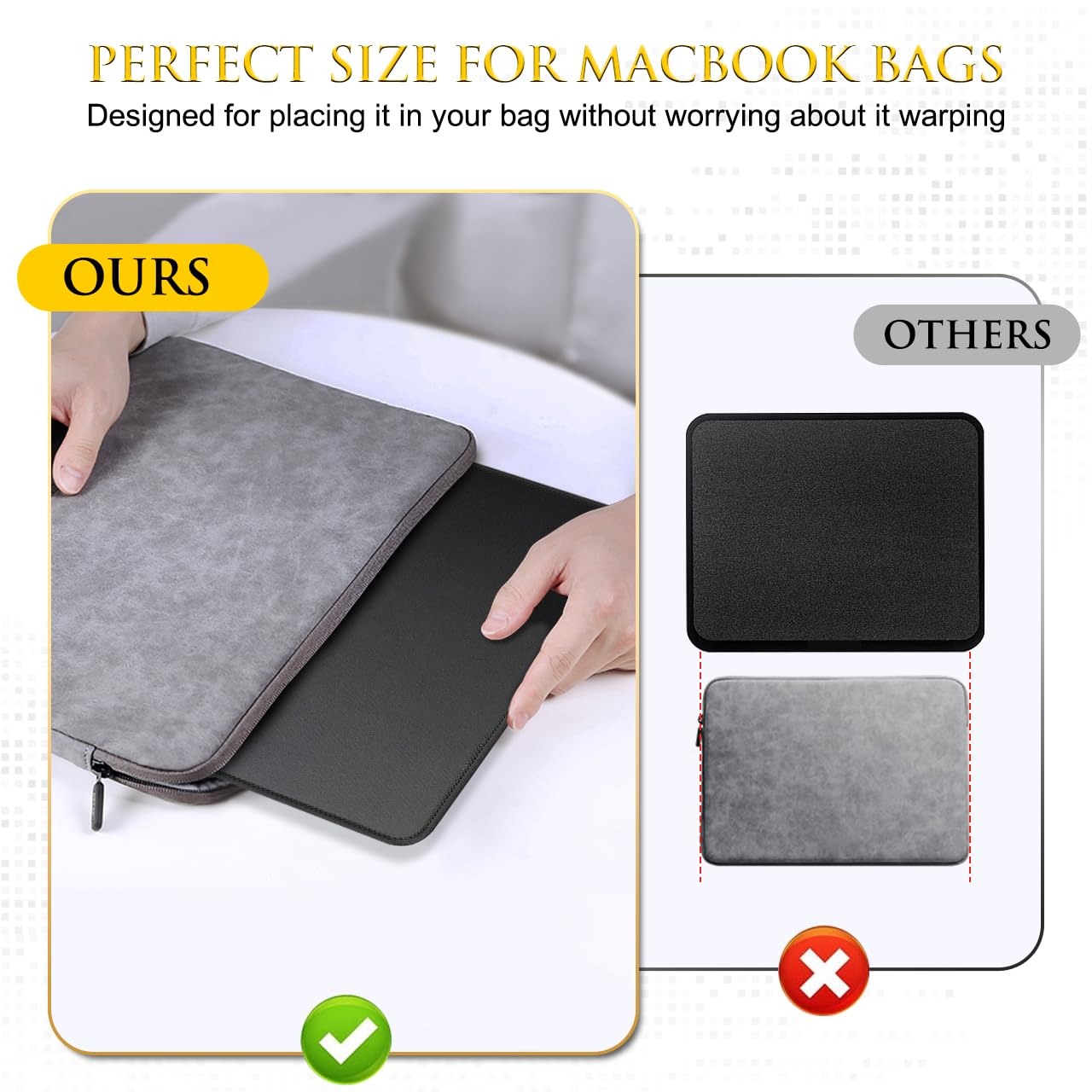 JIKIOU durable stitched edges prevent wear during daily use.