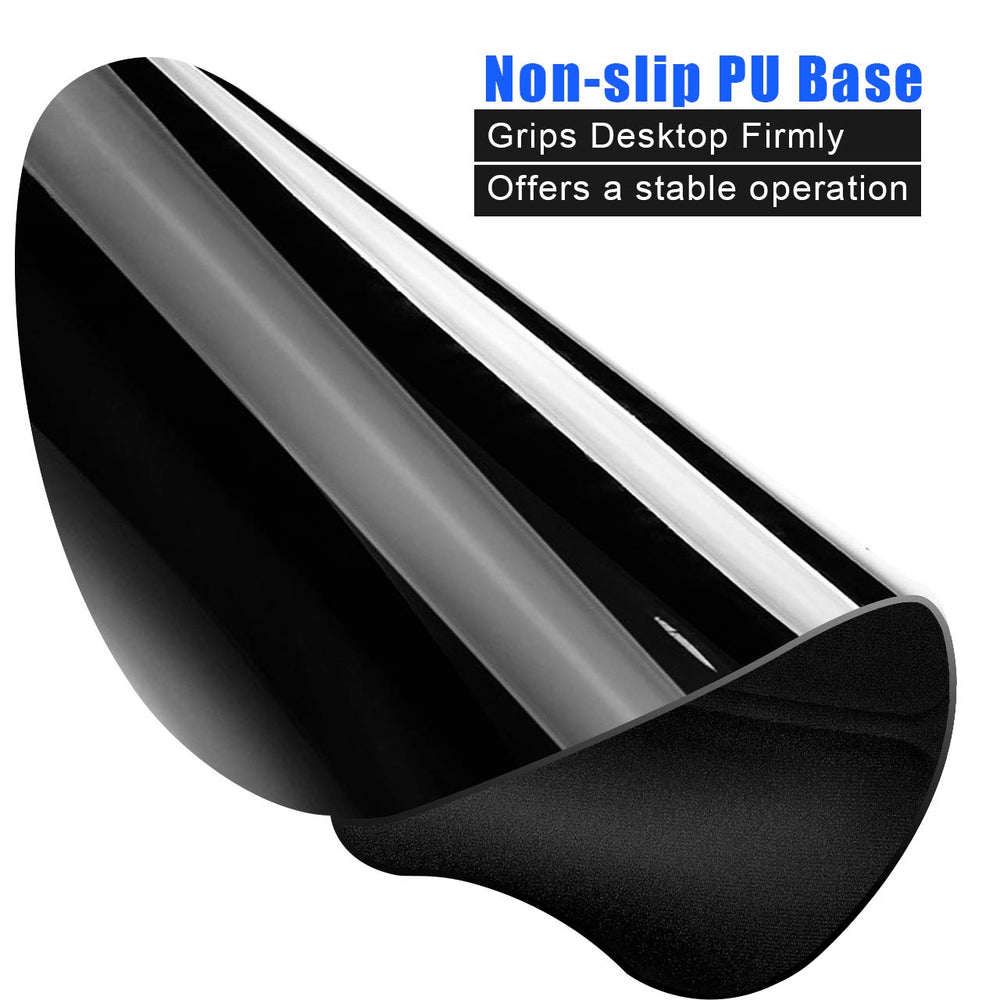 JIKIOU ergonomic pad grips desktop firmly for uninterrupted mouse movement