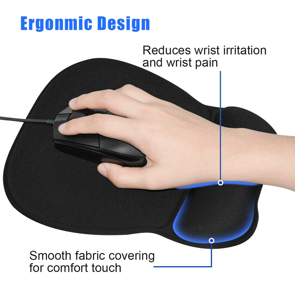 JIKIOU pad with reinforced edges maintains durability and shape