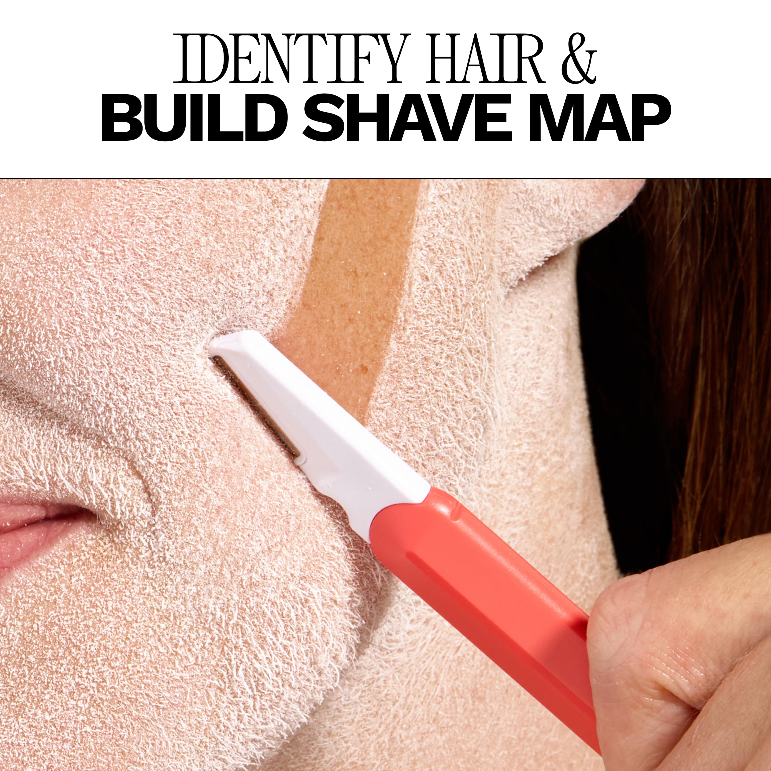 JILL Hair Identifying Spray creates a smooth, ready surface for skincare.