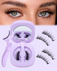 JIMIRE Cat Eye Magnetic Lashes deliver a wispy look with no glue needed.