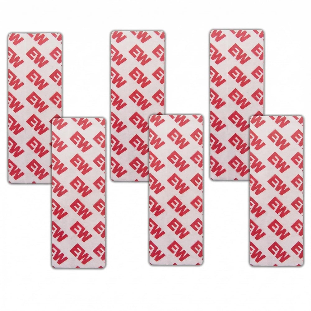 JINGZHAN flexible magnetic strips with adhesive backing secure on smooth surfaces like fridges.