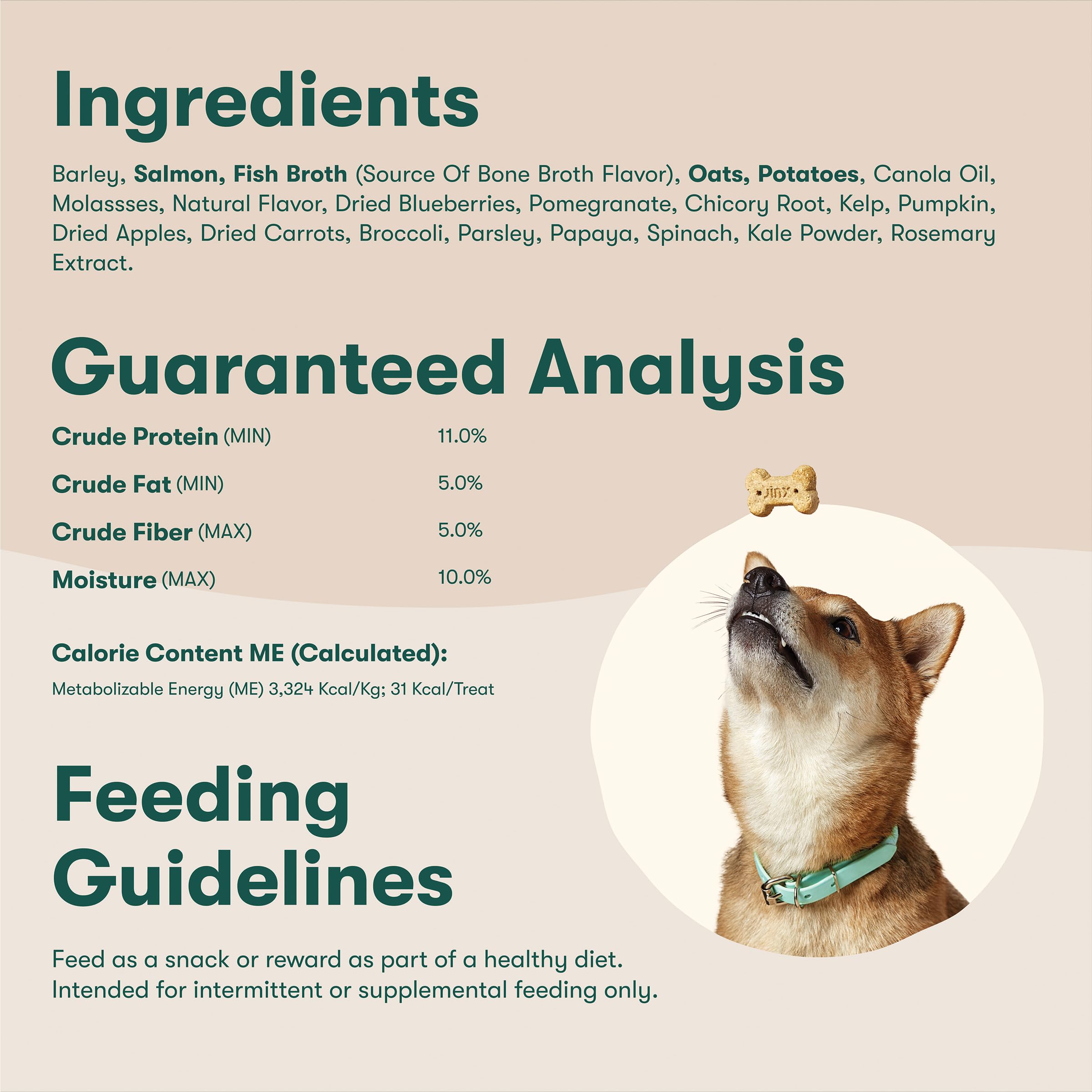 Jinx treats proudly made in the USA with quality ingredients.