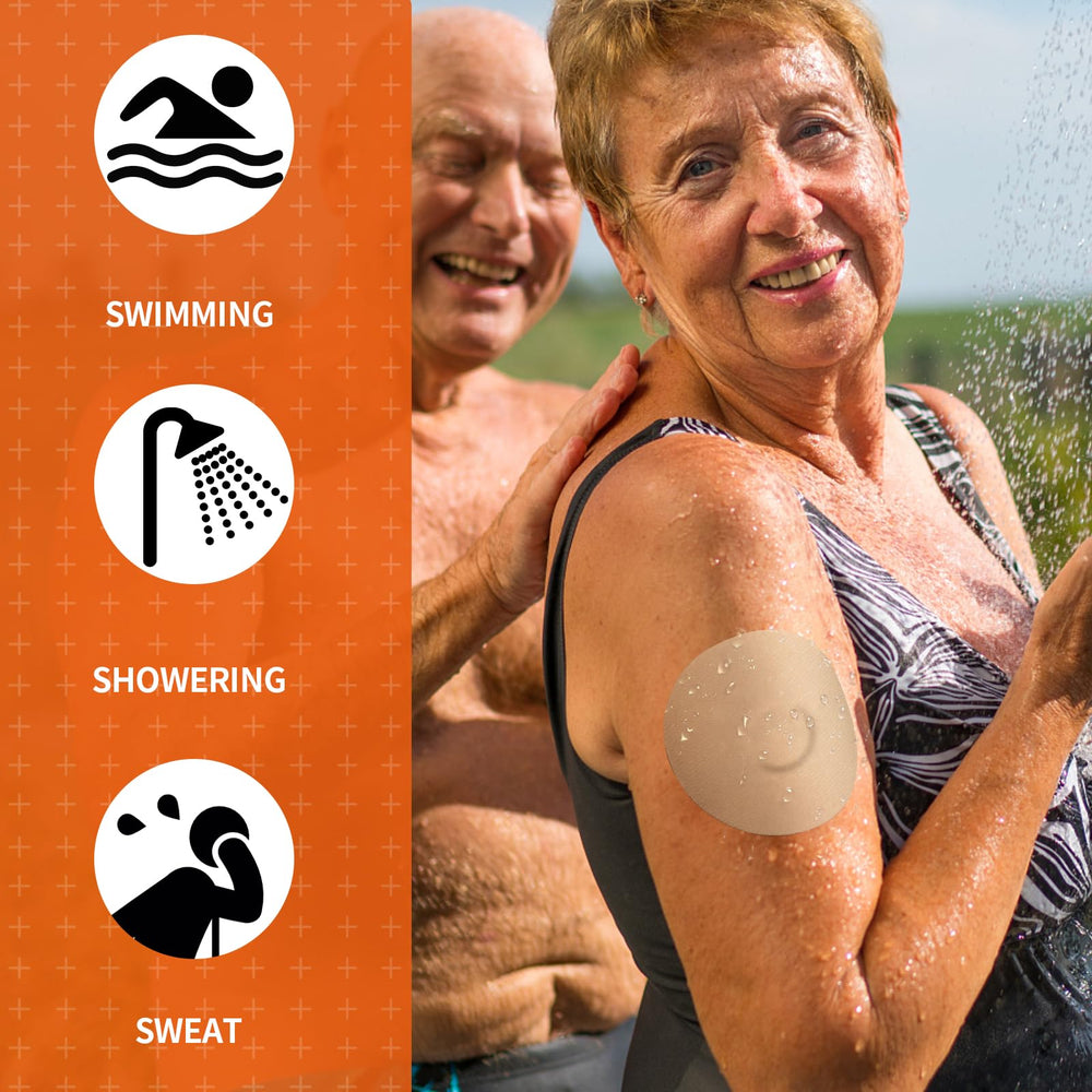 Safe materials ensure skin comfort during daily CGM use
