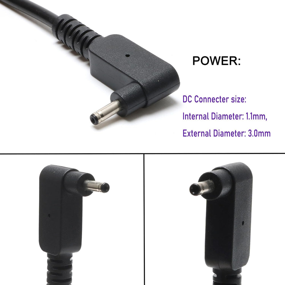 JIONR 65W Acer charger for N20C5 offers broad compatibility for home and travel