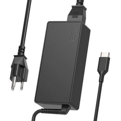 JIONR 65W USB-C charger front view for fast laptop charging.