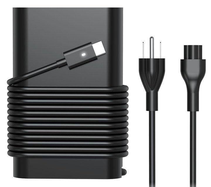 JIONR Dell Latitude 5520 USB-C charger offering reliable 65W power for work sessions