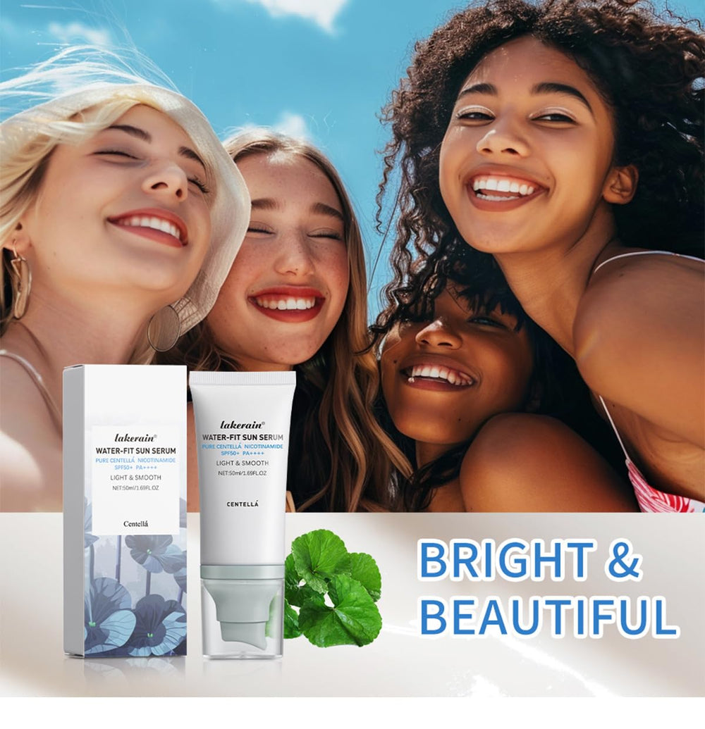 JISKG Centella sunscreen suitable for all skin types in daily routine