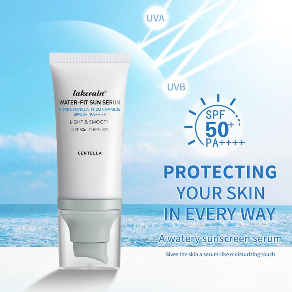 JISKG Centella sunscreen with non-greasy finish ideal for daily wear