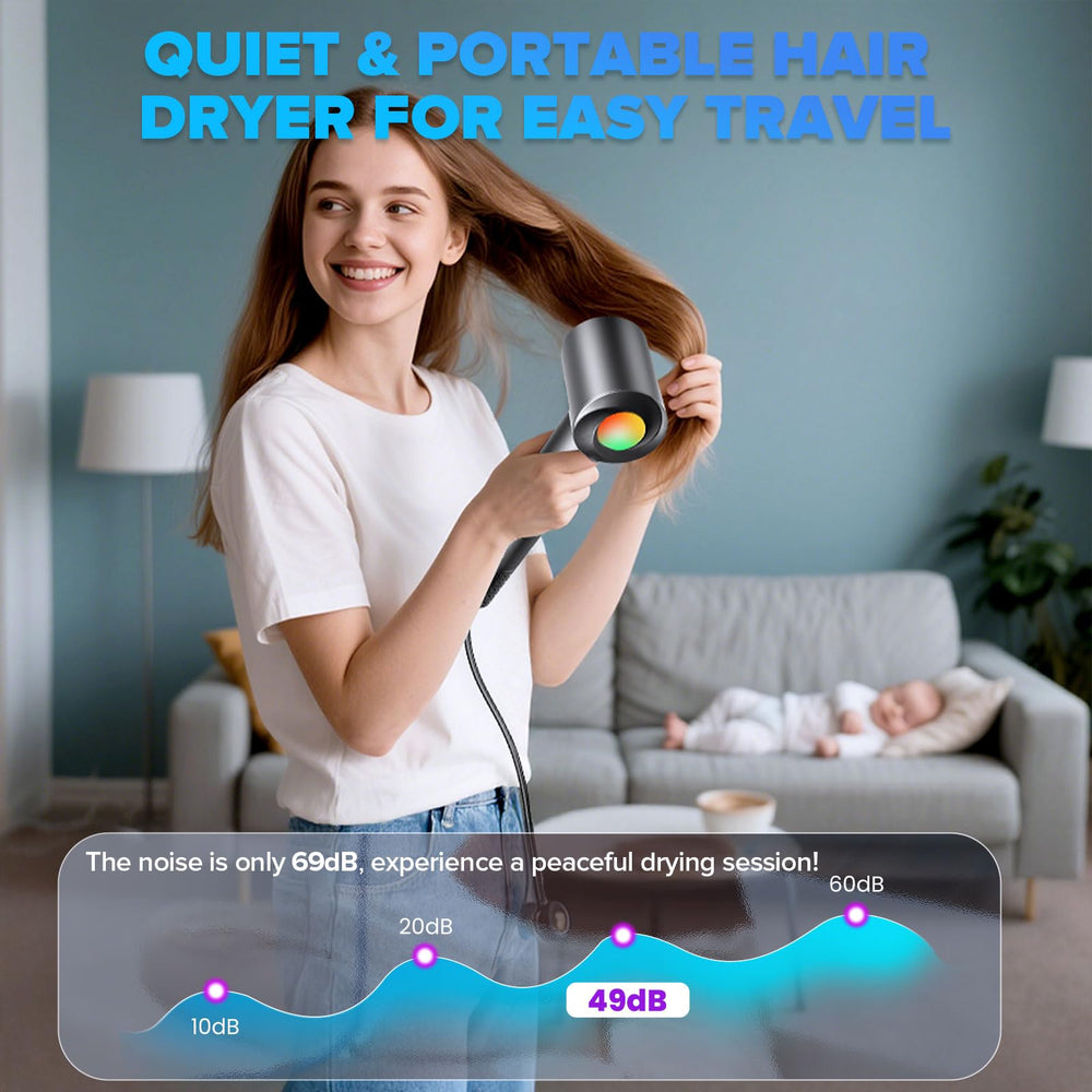 JITOOW Hair Dryer travel-friendly design backed by reliable after-sales support