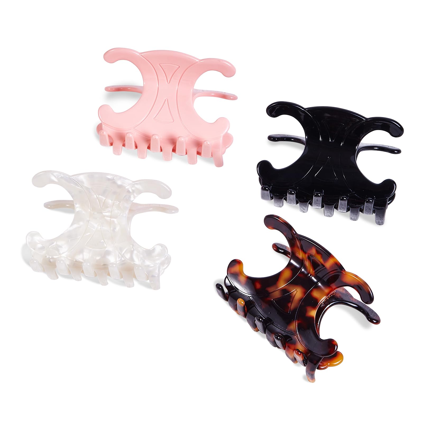 JITUIHOM butterfly clip in black with secure grip for lasting updos.