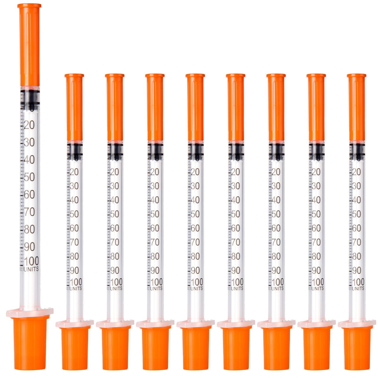 JIUPULL 1ML syringe with individually wrapped packaging for clean handling
