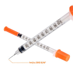 JIUPULL pack of 50 1ML syringes for bulk lab tasks