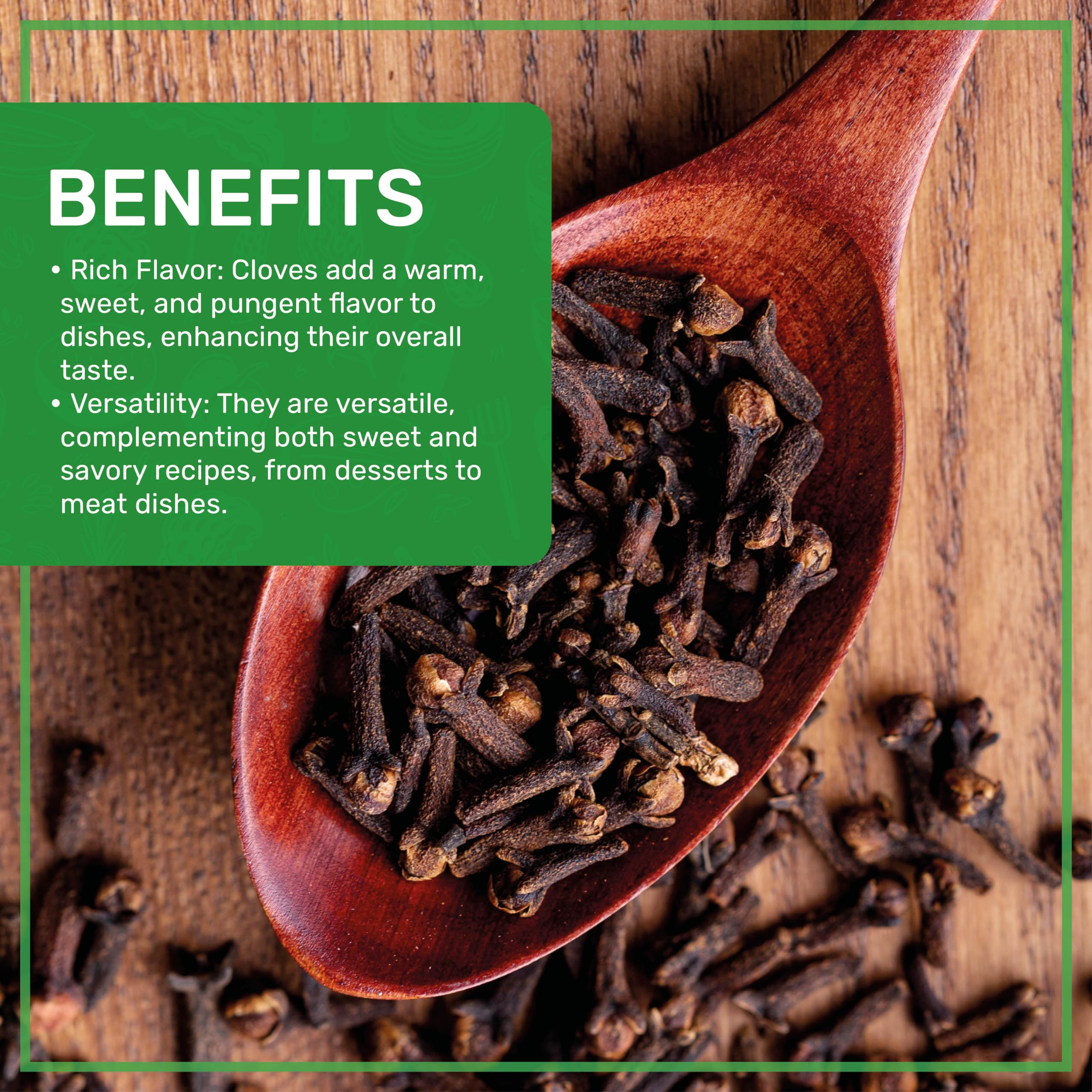 Ground clove powder from Jiva Organics for baking and spice mixes.