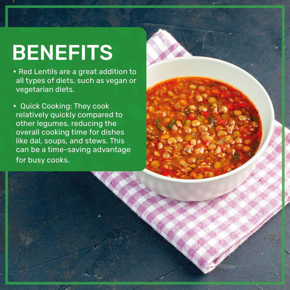 Jiva Organics dal soaking option, flexible prep for faster cooking.