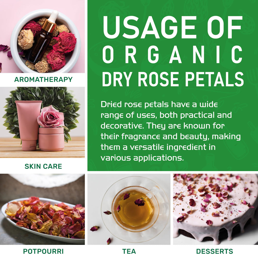 From India, Jiva Organics petals with food-grade quality